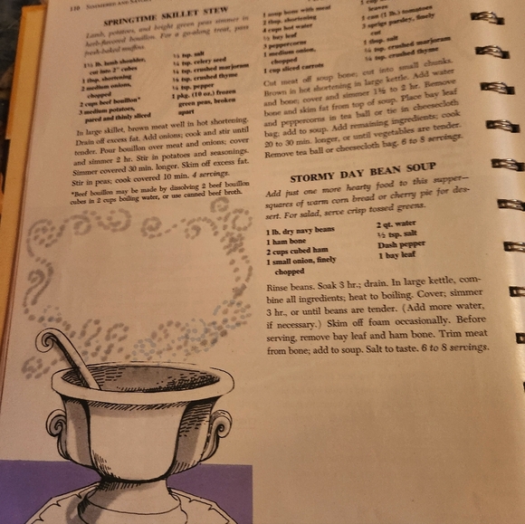 VTG Hard Cover Coil Bound Betty Crocker's Dinner in a Dish CookBook Illustrated - Picture 5 of 7